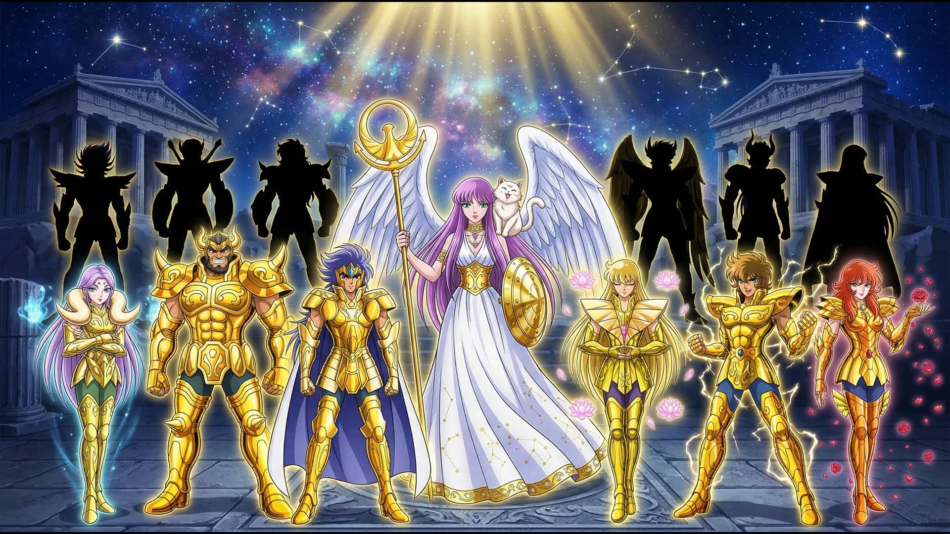 黄金圣斗士团队合影
